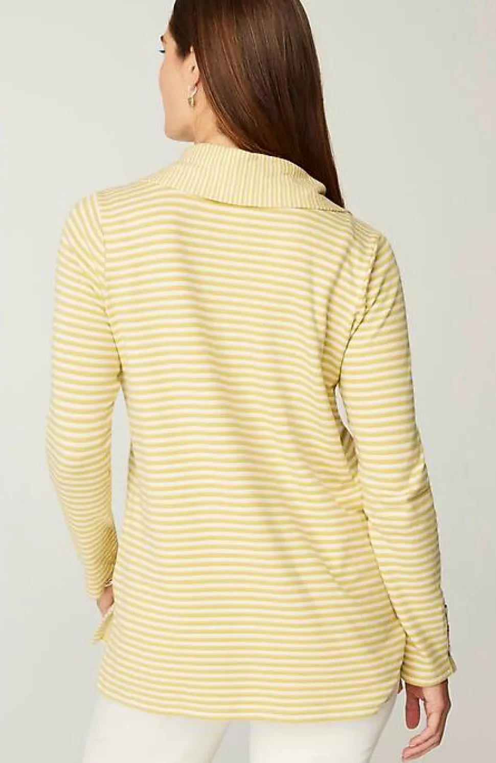 Soft-Knit Collared Tunic | Jjill