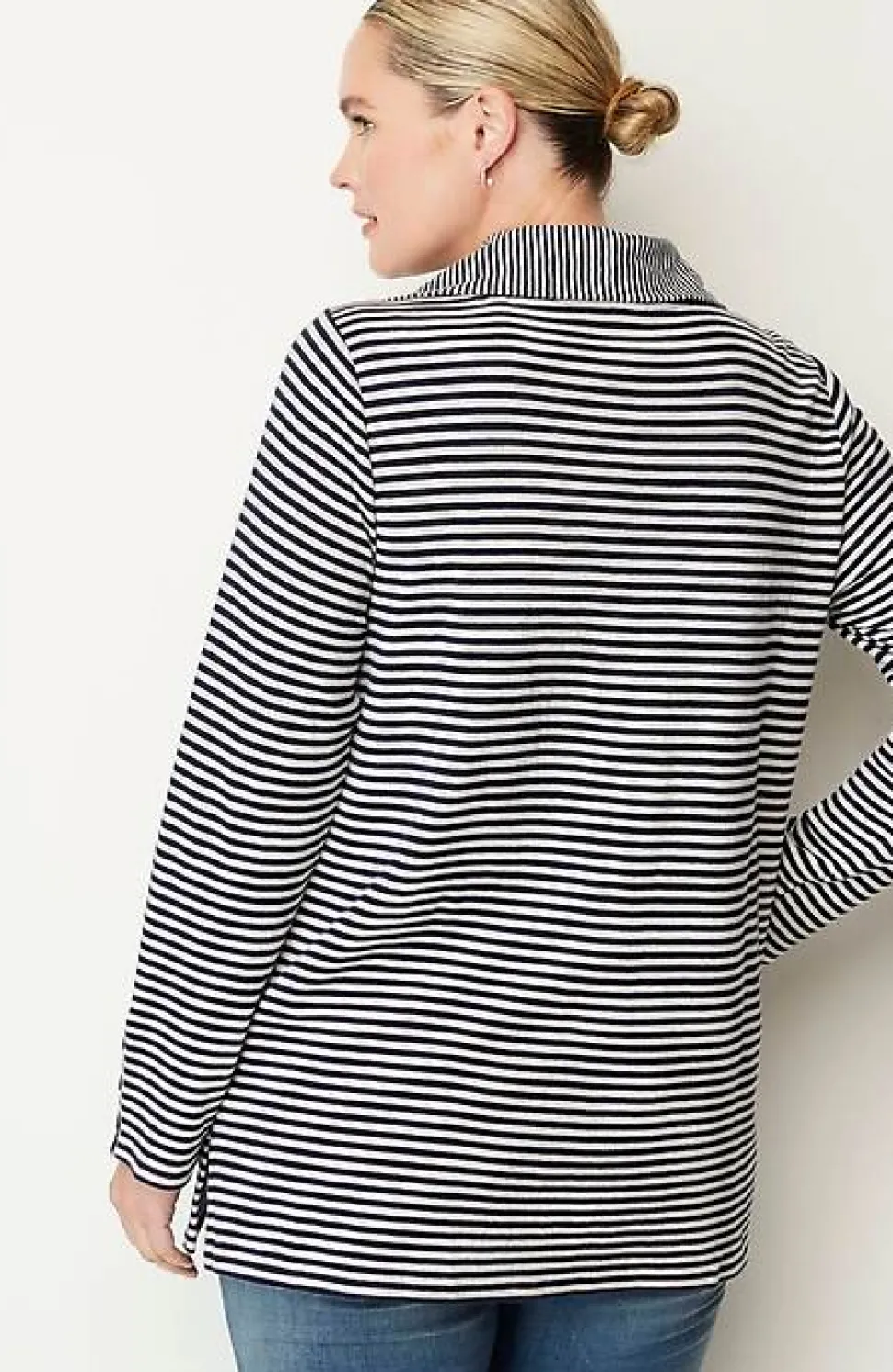 Soft-Knit Collared Tunic | Jjill