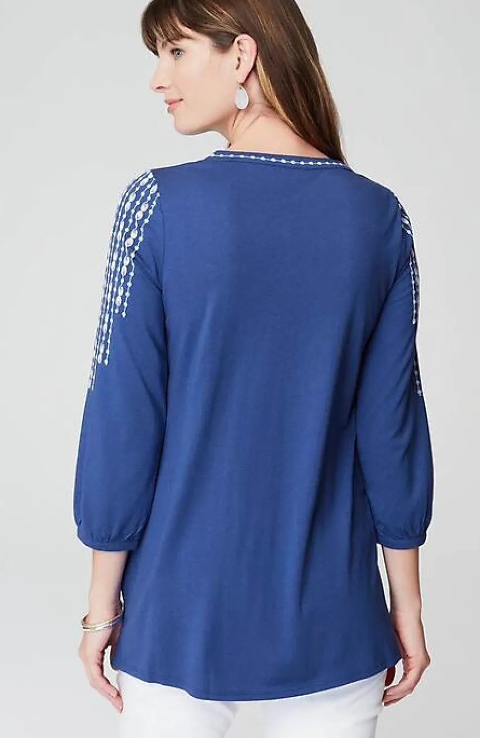 Soutache Embroidered Tunic | Jjill