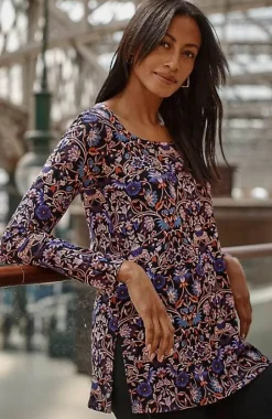 Square-Neck Tunic | Jjill