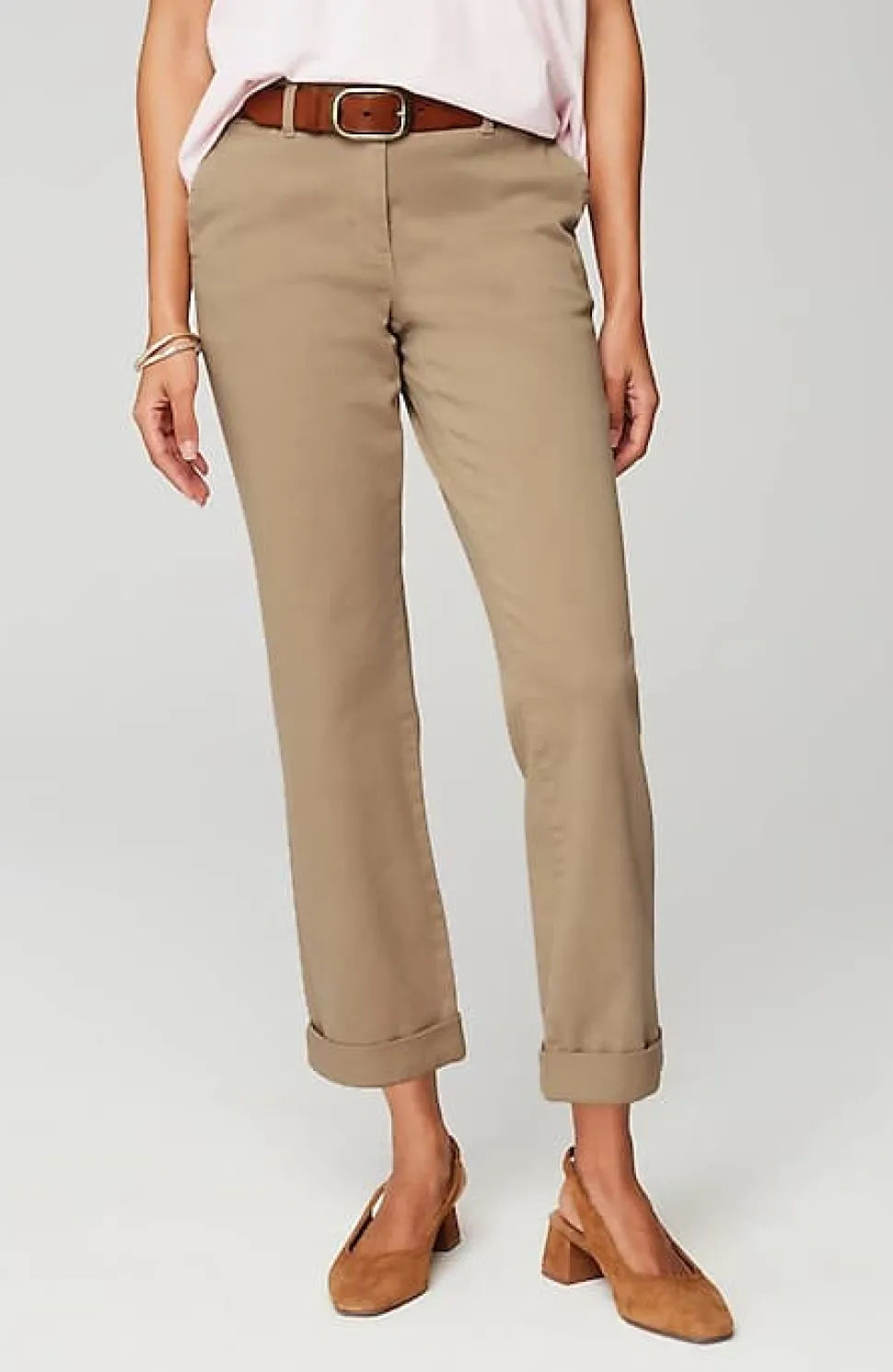 Straight-Leg Chino Pants | Jjill