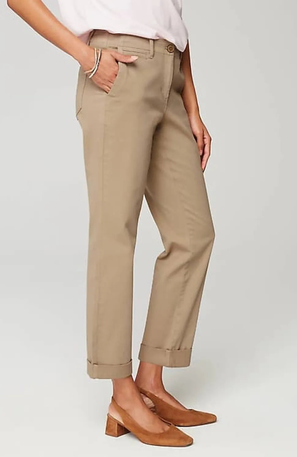 Straight-Leg Chino Pants | Jjill