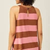 Striped A-Line Halter Top | Jjill