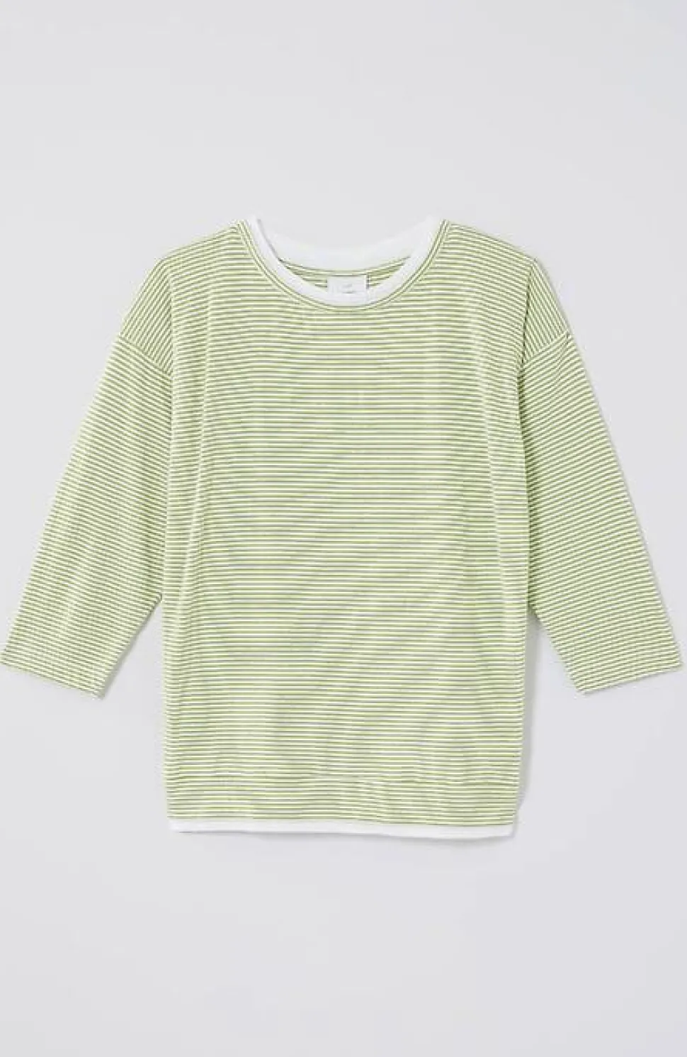 Striped Double-Layer Tee | Jjill