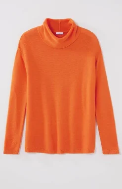 Textured Cowl-Neck Sweater | Jjill