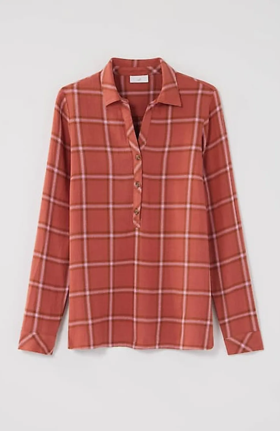 Textured Plaid Popover | Jjill