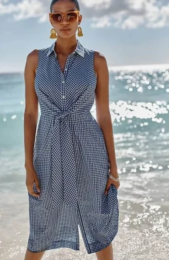 Tie-Front Shirtdress | Jjill