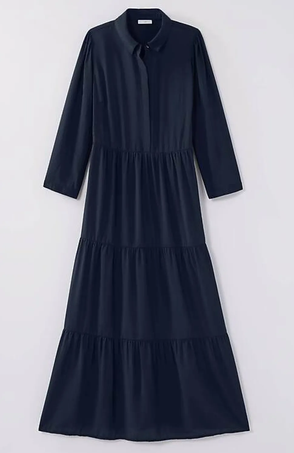Tiered Maxi Shirtdress | Jjill