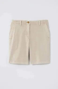 Trapunto-Stitched Chino Shorts | Jjill