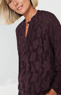 Ventana Jacquard Popover | Jjill