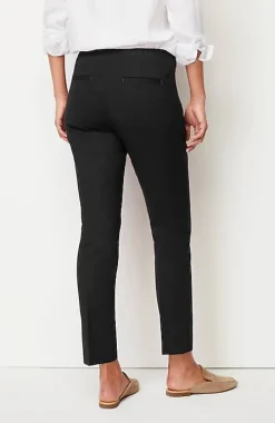 Versatile Cotton-Stretch Slim-Leg Pants | Jjill