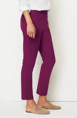 Versatile Cotton-Stretch Slim-Leg Pants | Jjill