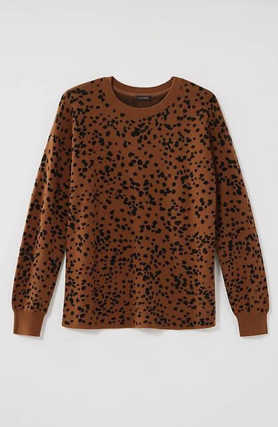 Wearever Abstract-Leopard Sweater | Jjill