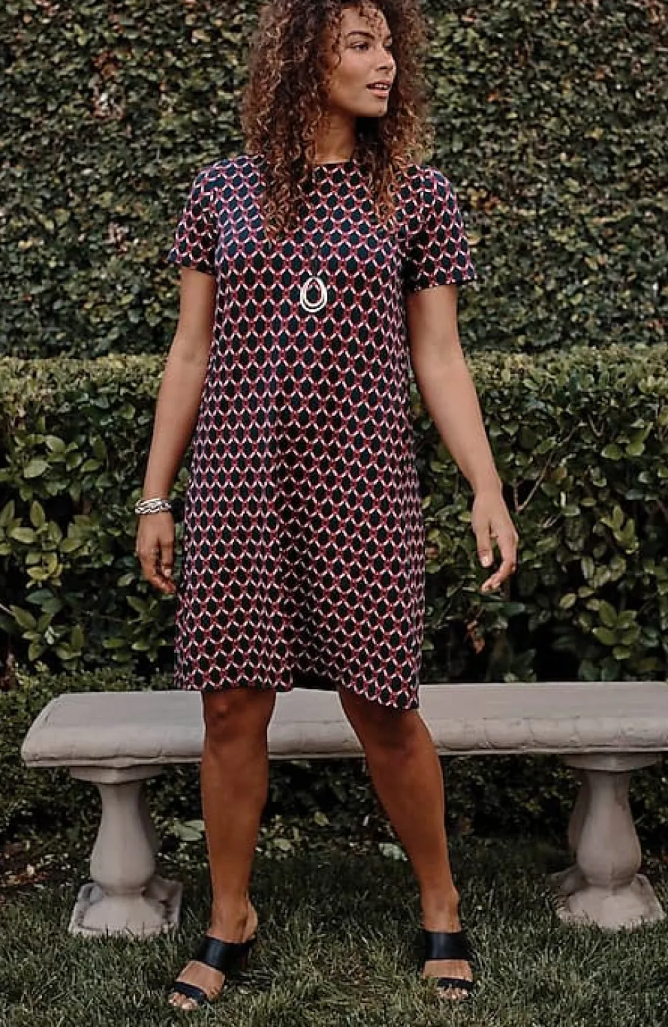 Wearever A-Line T-Shirt Dress | Jjill