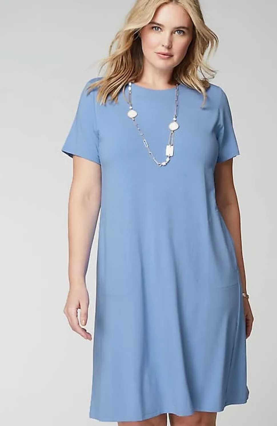 Wearever A-Line T-Shirt Dress | Jjill