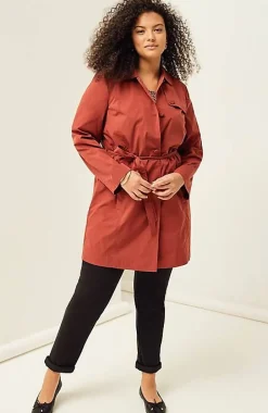 Wearever Belted Trench Coat | Jjill