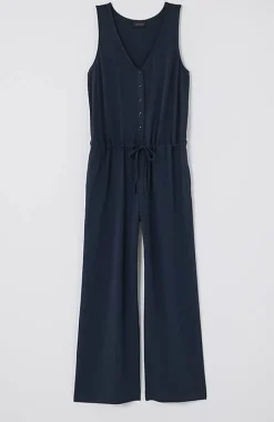 Wearever Button-Front Jumpsuit | Jjill