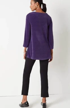 Wearever Chenille Knit A-Line Tunic | Jjill