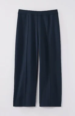 Wearever Double-Face Jersey Pintucked Crops | Jjill