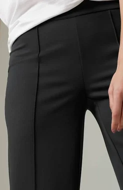 Wearever Double-Face Jersey Pintucked Crops | Jjill