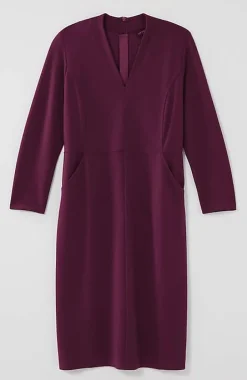 Wearever Double-Face Jersey Sheath Dress | Jjill