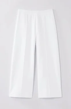 Wearever Double-Face Jersey Pintucked Crops | Jjill