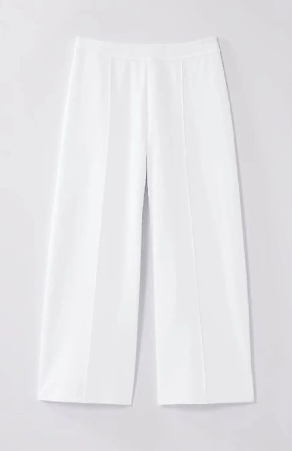 Wearever Double-Face Jersey Pintucked Crops | Jjill