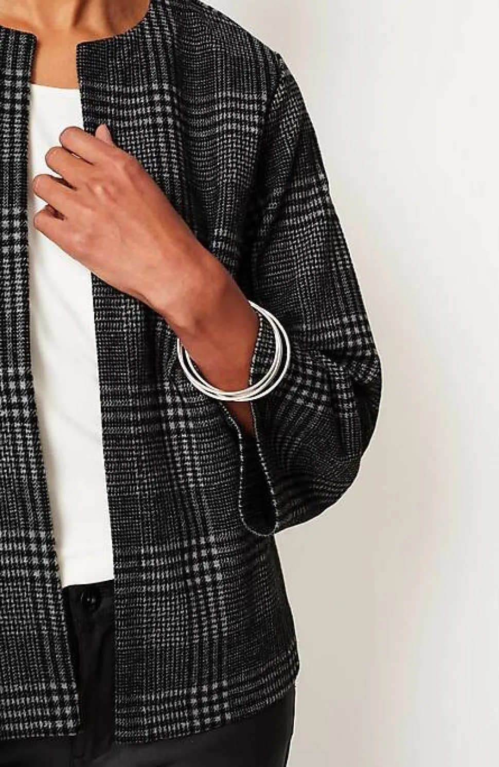 Wearever Double-Knit Jacquard Cropped Jacket | Jjill