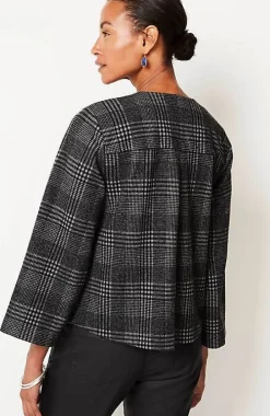 Wearever Double-Knit Jacquard Cropped Jacket | Jjill