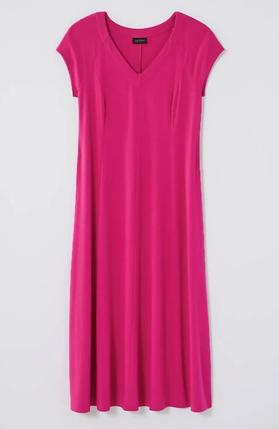 Wearever Draped Cap-Sleeve Dress | Jjill