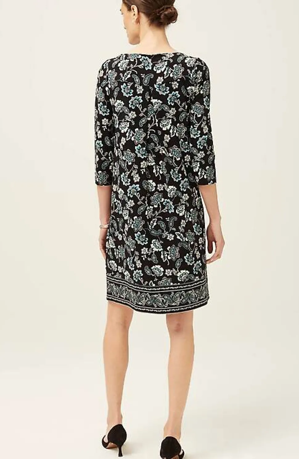 Wearever Easy Pleat-Back Dress | Jjill