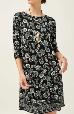 Wearever Easy Pleat-Back Dress | Jjill