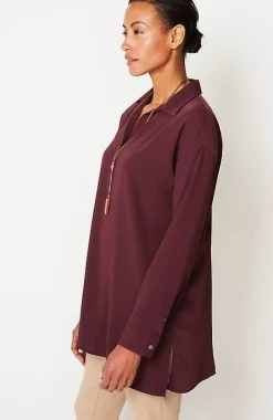 Wearever Easy-Care Essential Tunic | Jjill