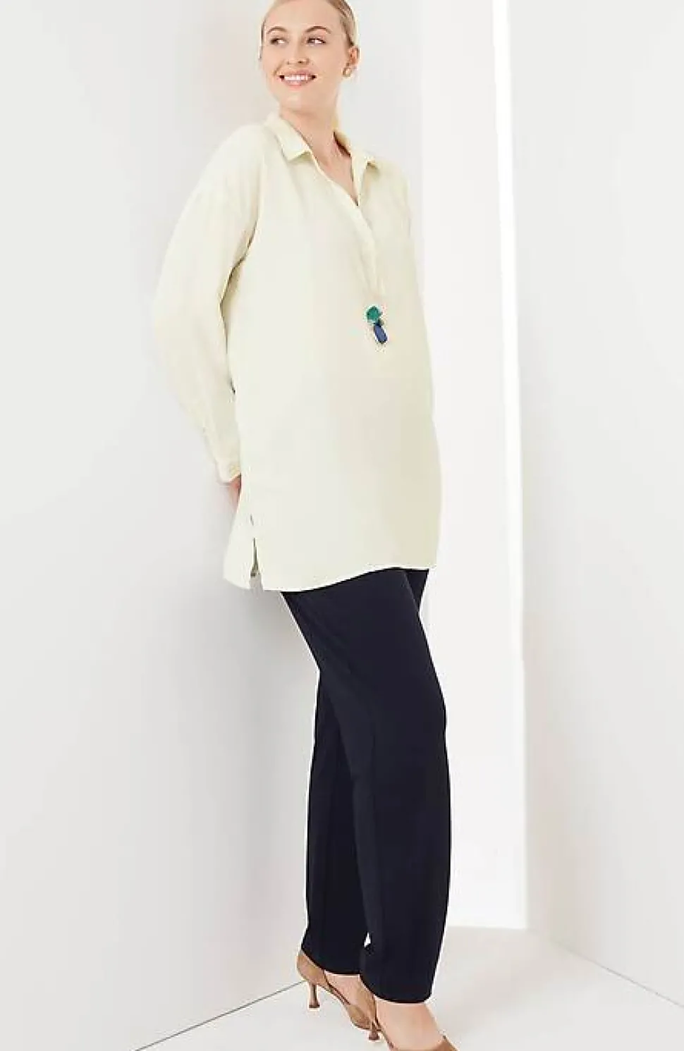 Wearever Easy-Care Essential Tunic | Jjill
