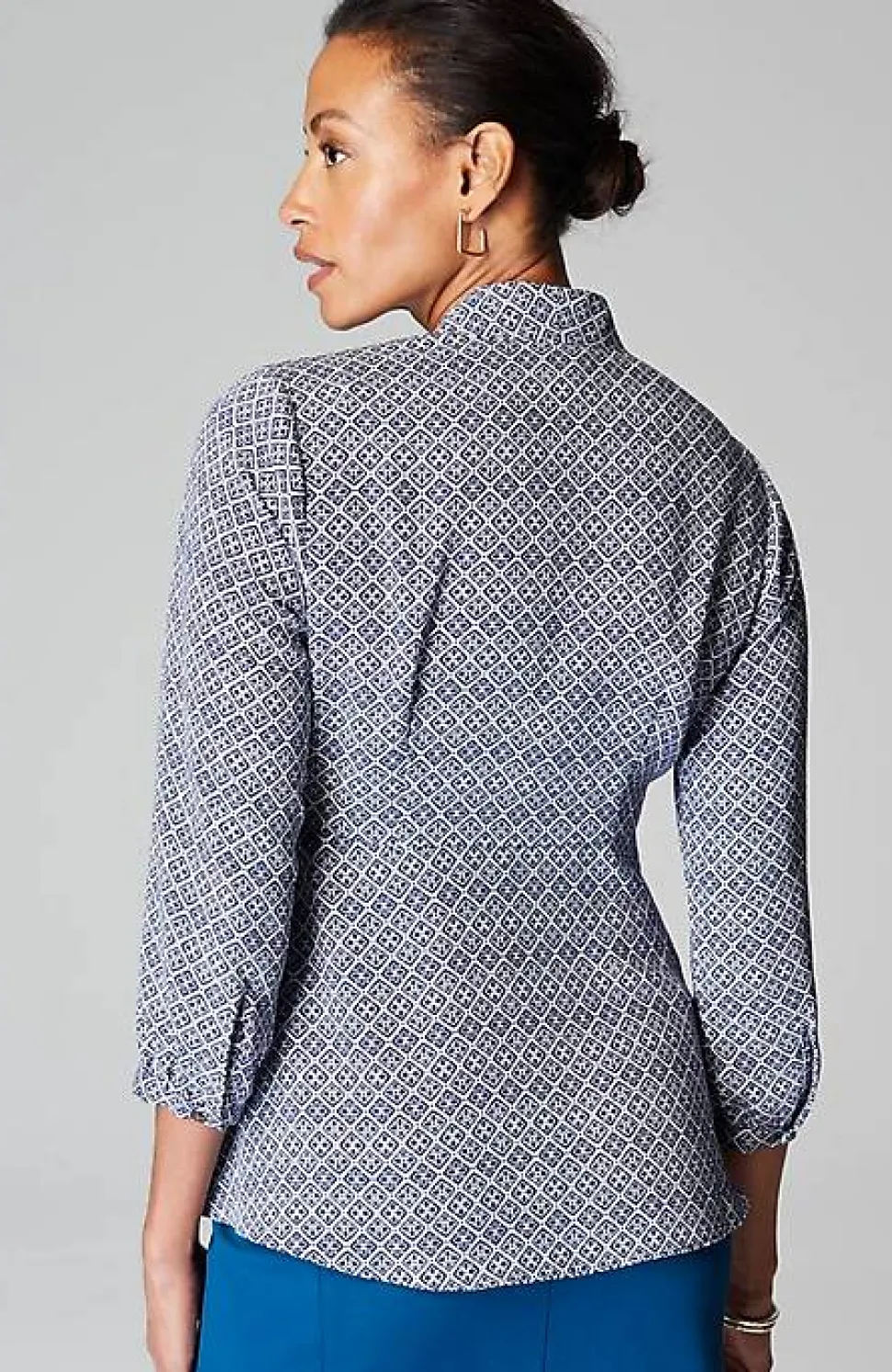 Wearever Easy-Care Peplum Top | Jjill
