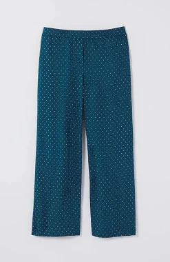 Wearever Easy-Care Woven Wide-Leg Crops | Jjill