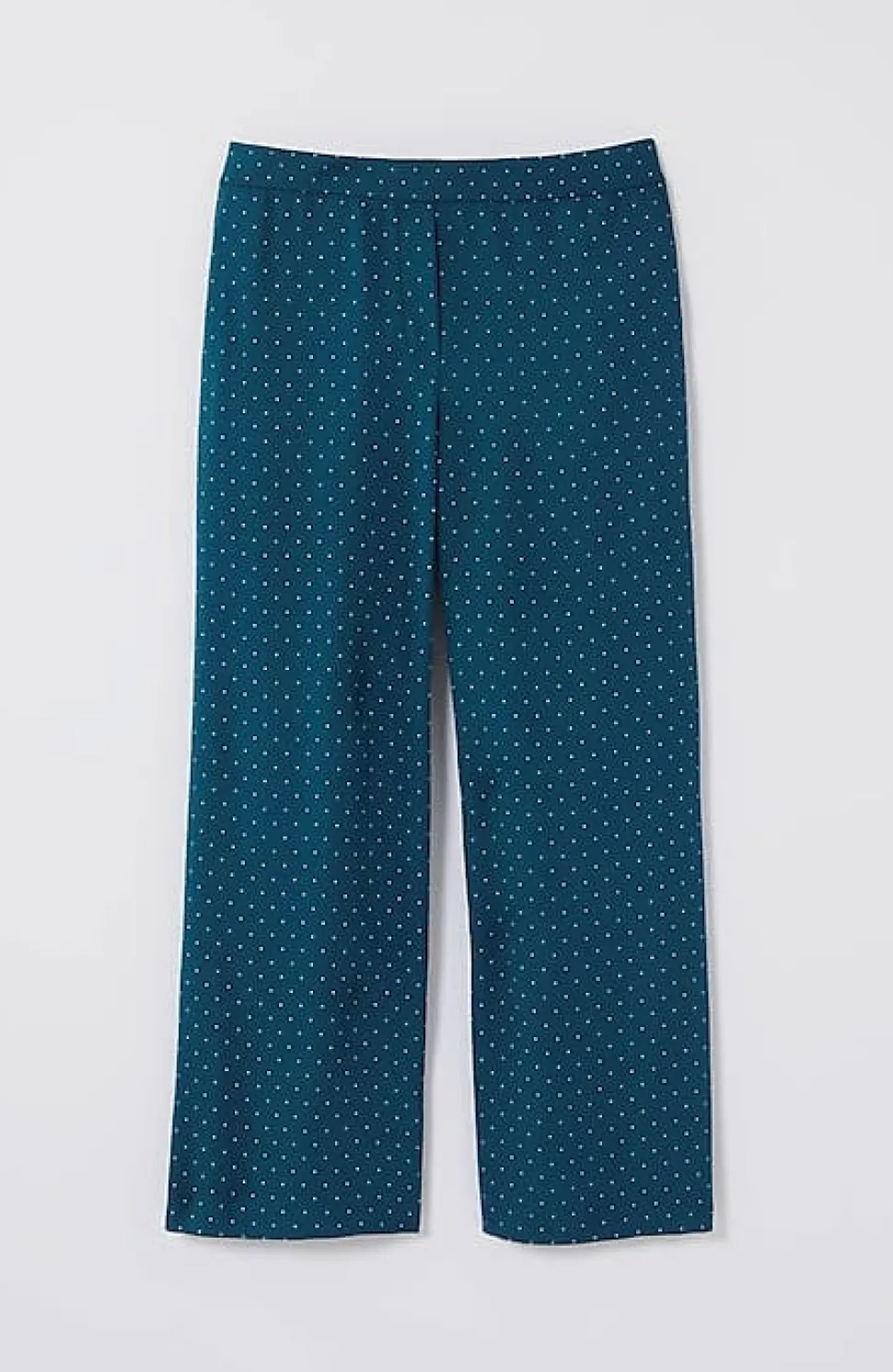 Wearever Easy-Care Woven Wide-Leg Crops | Jjill