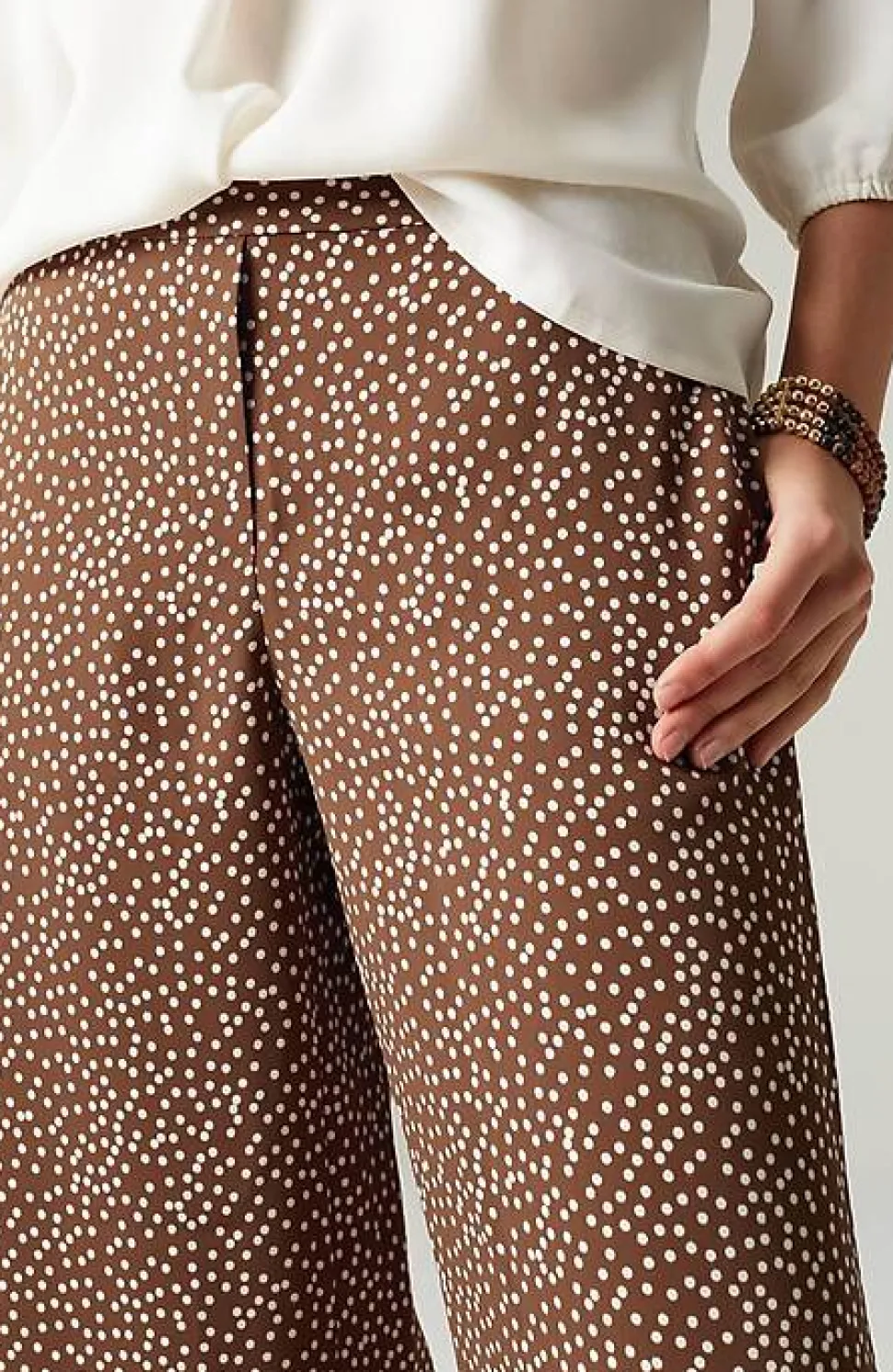 Wearever Easy-Care Woven Wide-Leg Crops | Jjill