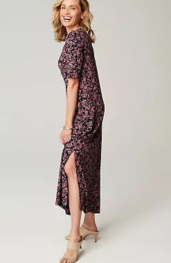 Wearever Elbow-Sleeve Maxi Dress | Jjill