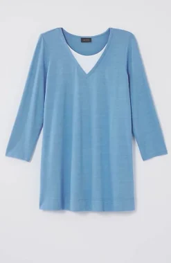 Wearever Faux-Layered Tunic | Jjill