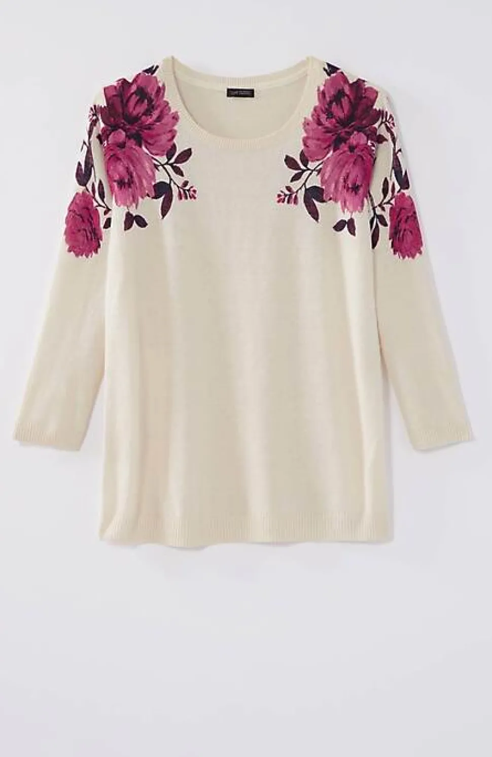 Wearever Garden Roses Sweater | Jjill
