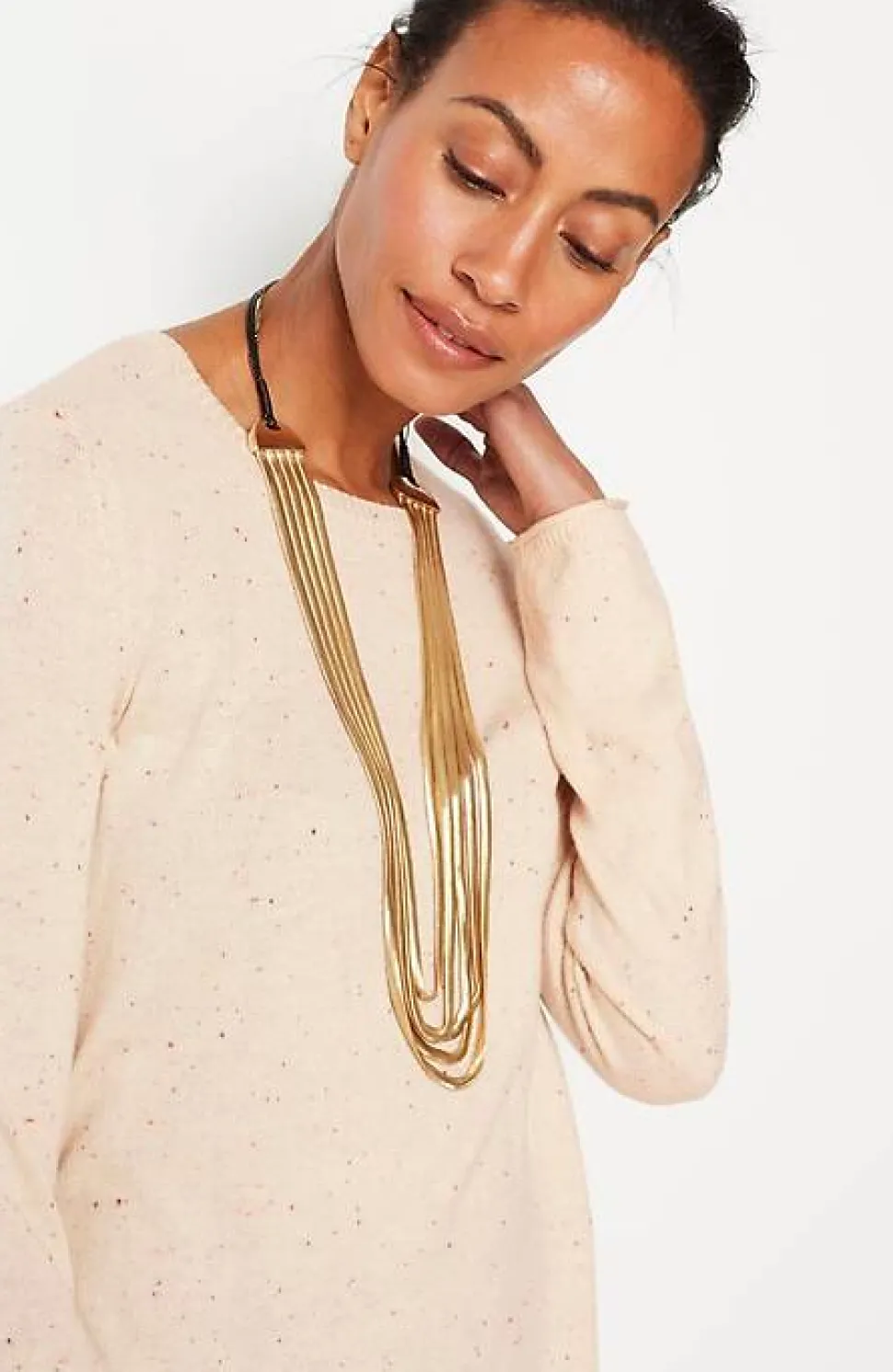 Wearever Layering Crew-Neck Sweater | Jjill