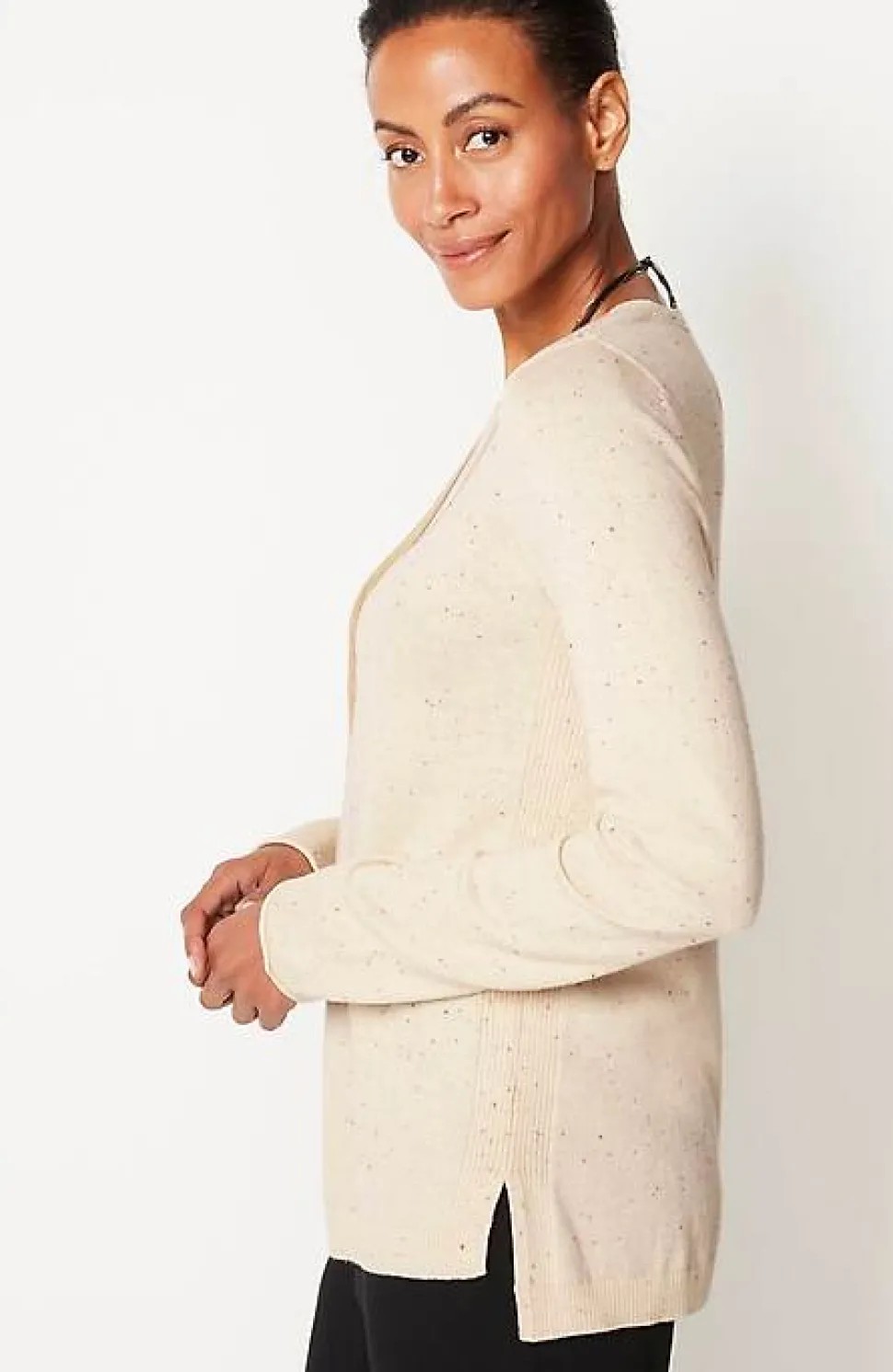 Wearever Layering Crew-Neck Sweater | Jjill