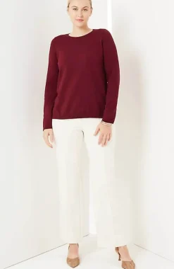 Wearever Layering Crew-Neck Sweater | Jjill