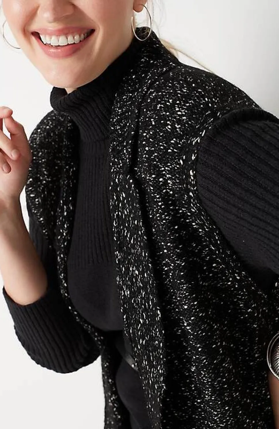 Wearever Novelty Textured Gilet | Jjill