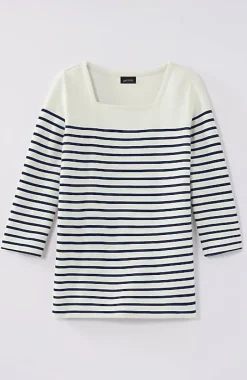 Wearever Ottoman Square-Neck Top | Jjill