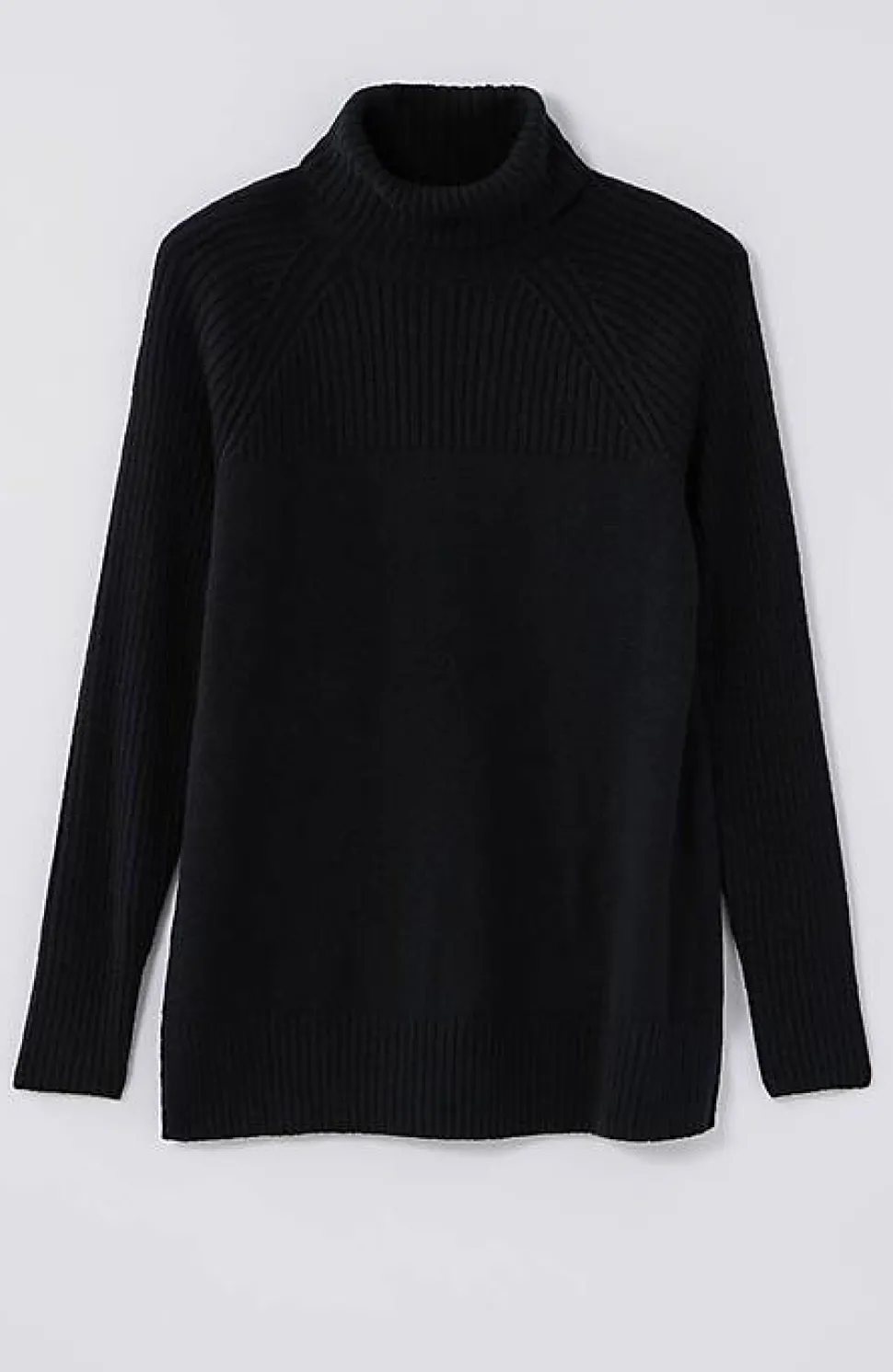 Wearever Placed-Rib Sweater | Jjill