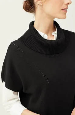 Wearever Pointelle Short-Sleeve Sweater | Jjill