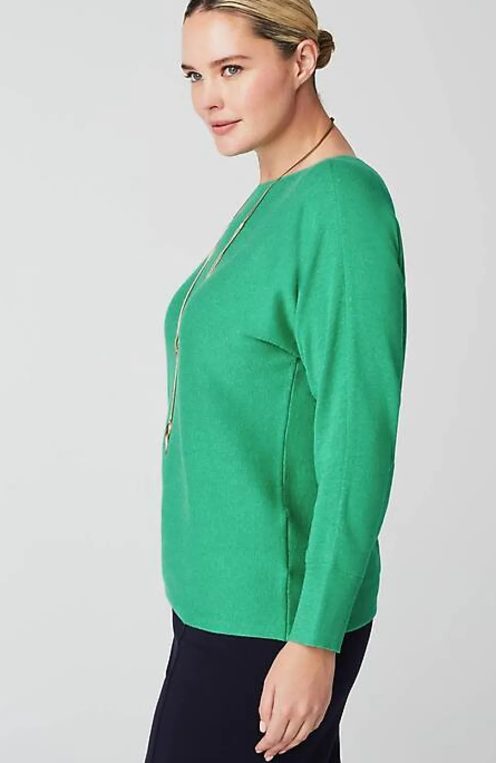 Wearever Refined Knit Dolman-Sleeve Sweater | Jjill