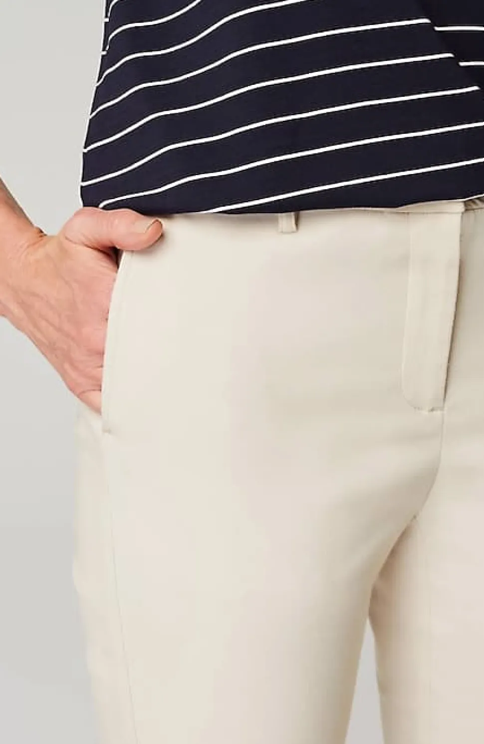 Wearever Refined Twill Woven Trousers | Jjill
